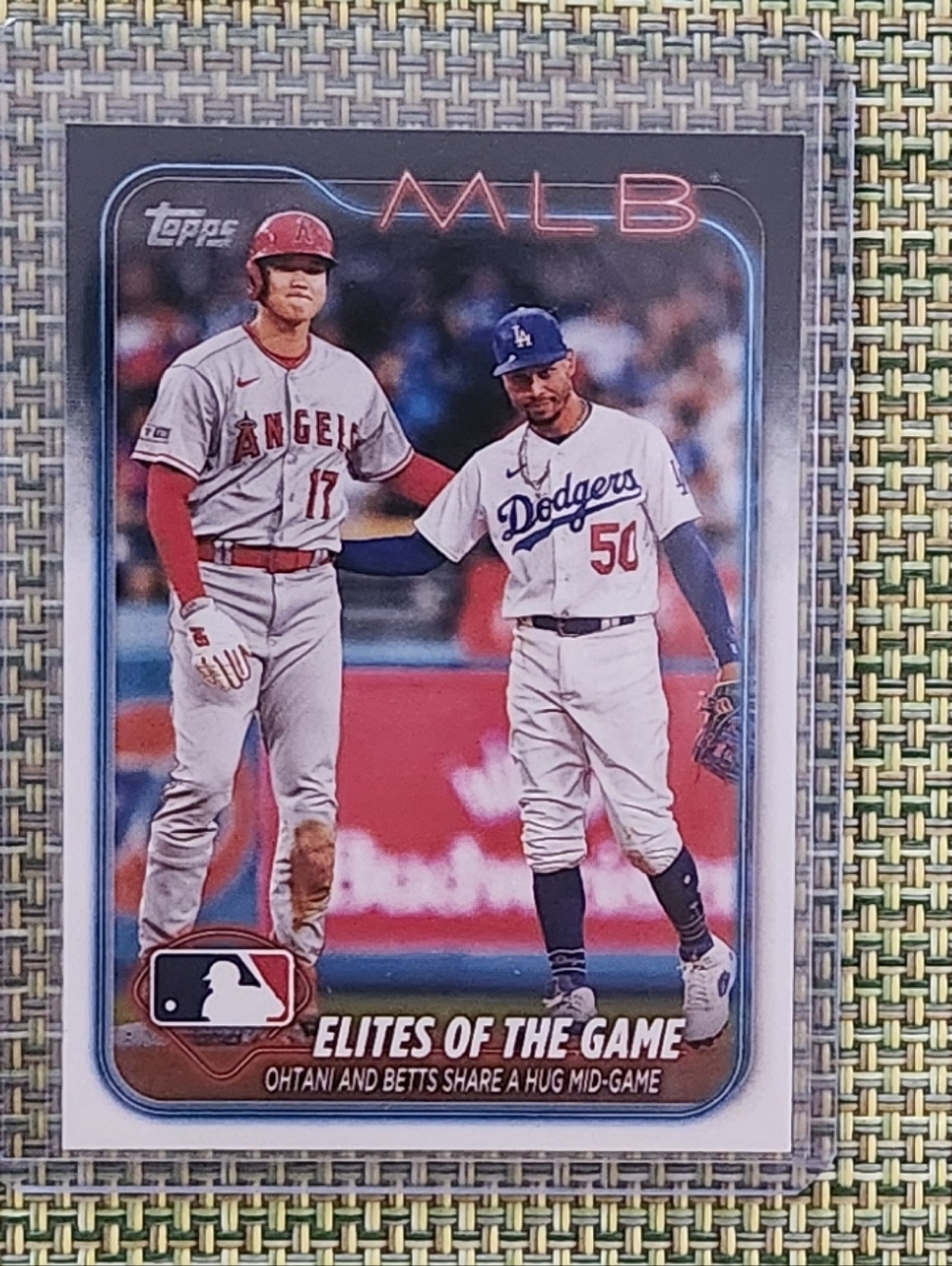 Ohtani and Betts Topps MLB Elites of the Game